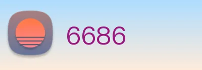 6686 logo
